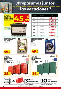 Vista previa Alcampo folleto válido desde el 12.03.2026 | Página: 22 | Productos: Noodles αυγού, Batería