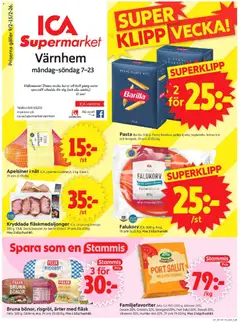 ICA Supermarket - Malmö - Förhandsvisning av reklamblad från butik ICA Supermarket aktuell från 09.02.2026