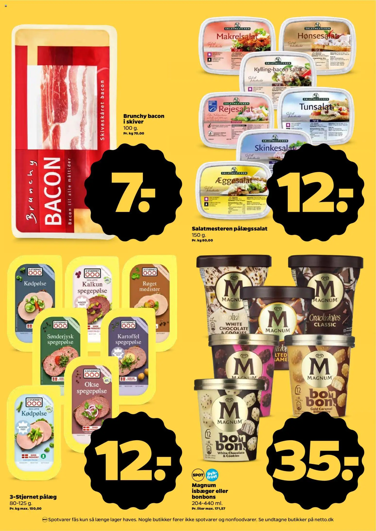 Netto tilbudsavis – gyldig fra 25.04.2026 | Side: 4 | Produkter: Kalkun, Cookies, Salat, Skinkesalat