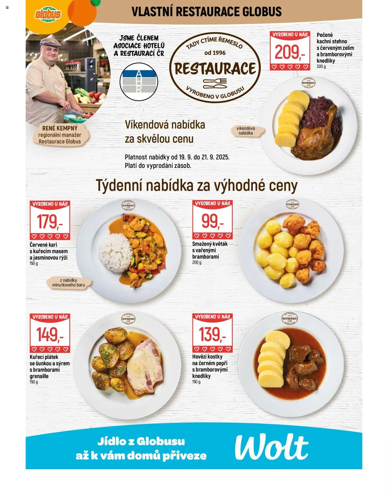 Globus leták - České Budějovice od 17.09.2025 | Strana: 10 | Produkty: Hovězí, Globus, Květák, Kostky