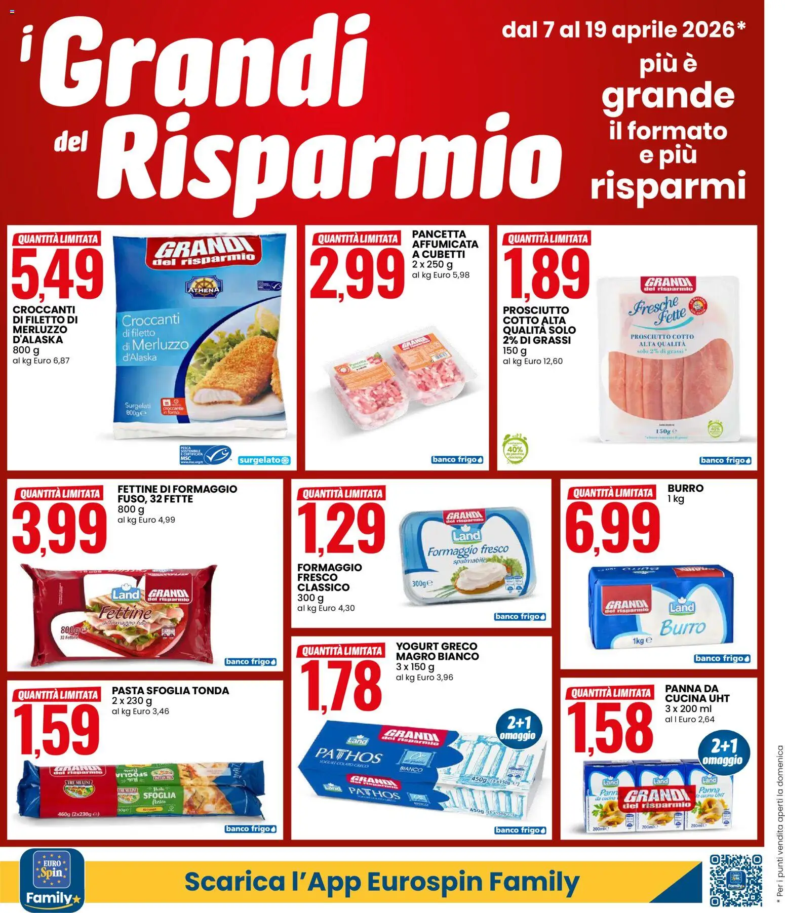 Volantino Eurospin dal ﻿07/04/2026 > Nuovo Offerte > 📣 Anteprima | Italy