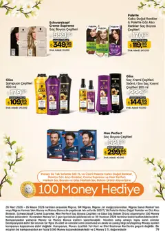 26.03.2026 tarihinden itibaren geçerli olan Migros kataloğu önizlemesi | Sayfa: 79 | Ürünler: Şampuan, Saç Kremi