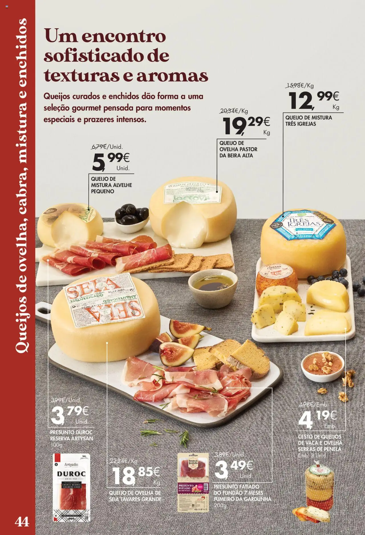 Pingo Doce - Vinhos e Sabores de Portugal Grandes │ válido de 09.09.2025 | Página: 44 | Produtos: Queijo, Presunto