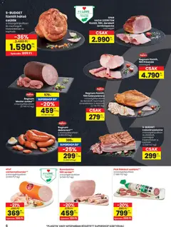 Spar akciós újság - amely érvényes a következő dátumtól: 26.03.2026 | Oldal: 6