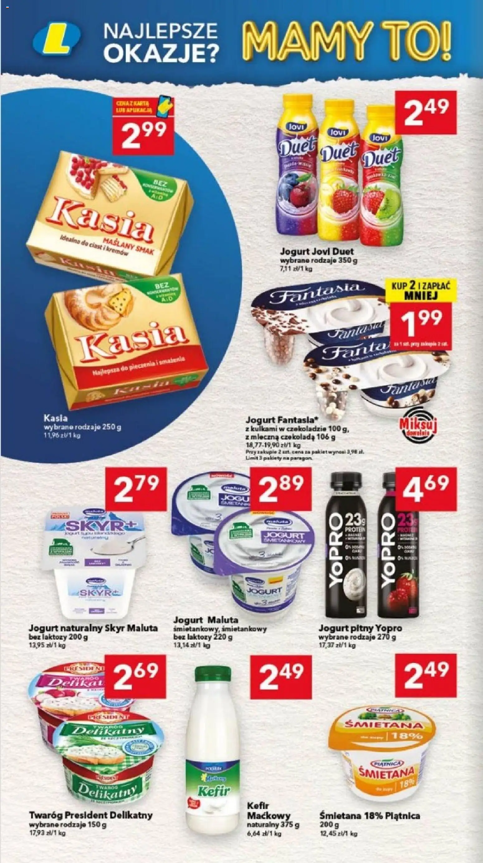 Lewiatan gazetka - Gdańsk od 12.02.2026 | Strona: 6 | Produkty: Bez laktozy, Jogurt pitny, Jogurt naturalny, Twaróg