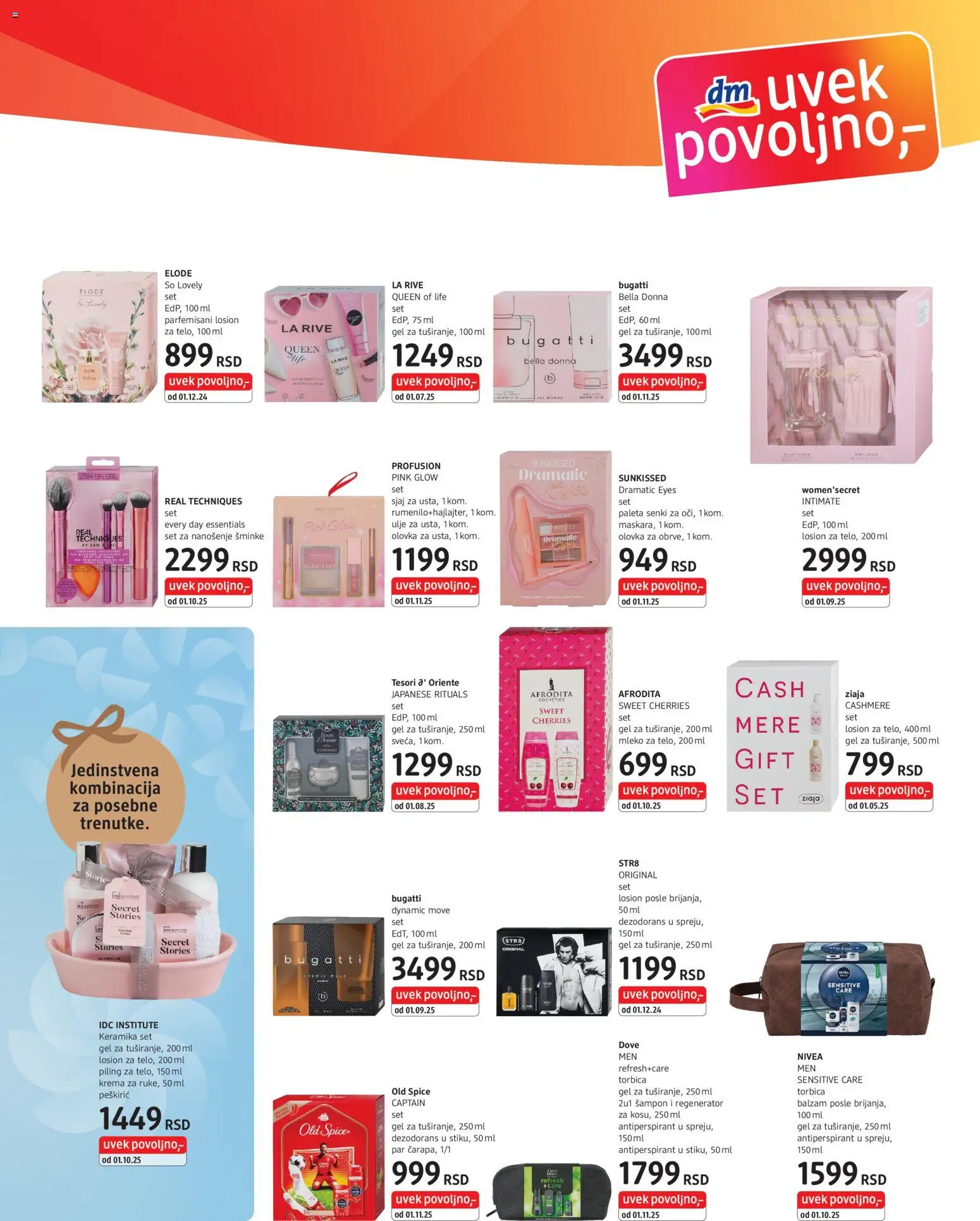 DM Drogerie katalog - važi od 01.12.2025 | Strana: 3 | Proizvode: Nivea Men, Mleko, Piling, Dezodorans