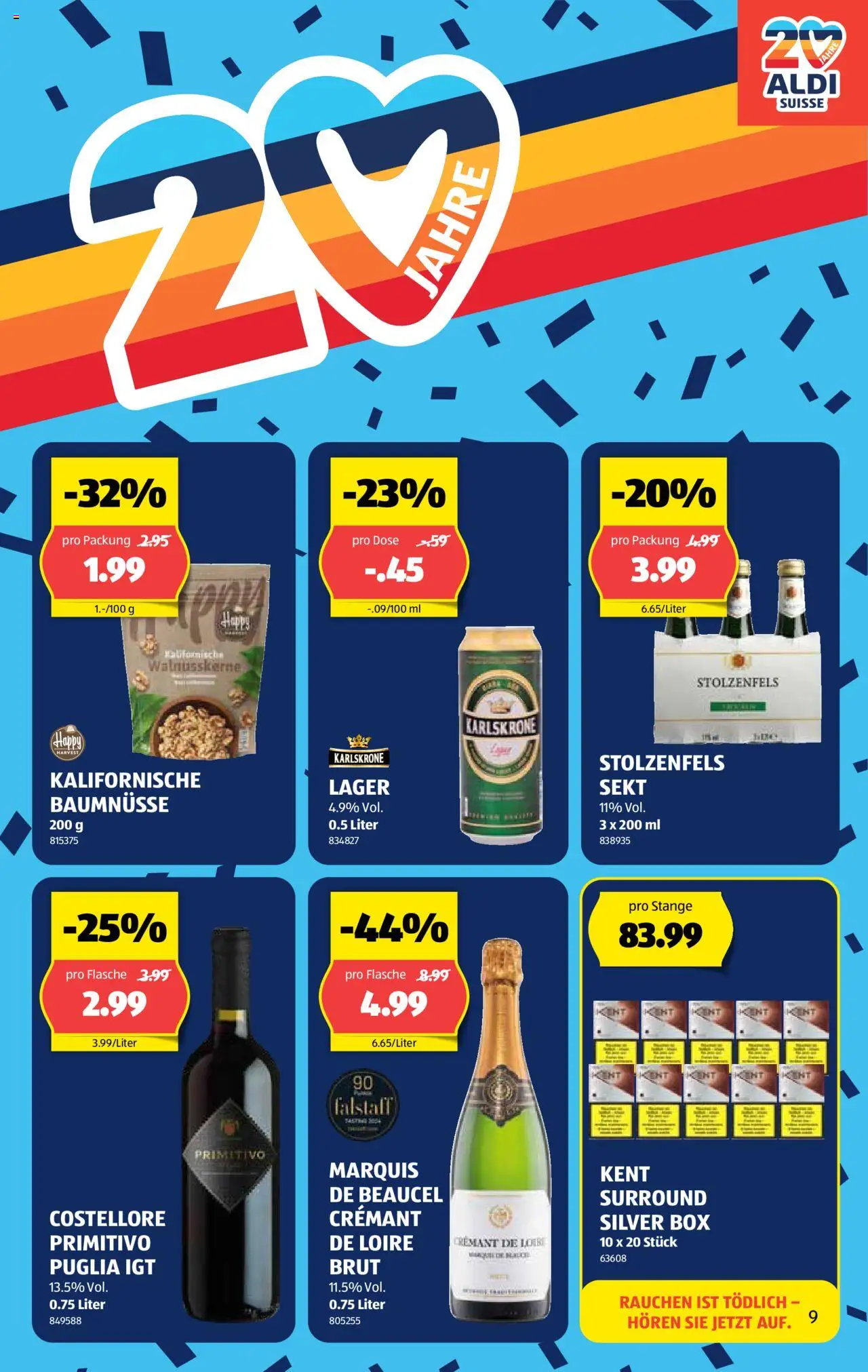 Aldi Aktionen – gültig ab 09.10.2025 | Seite: 10 | Produkte: Box, Sekt