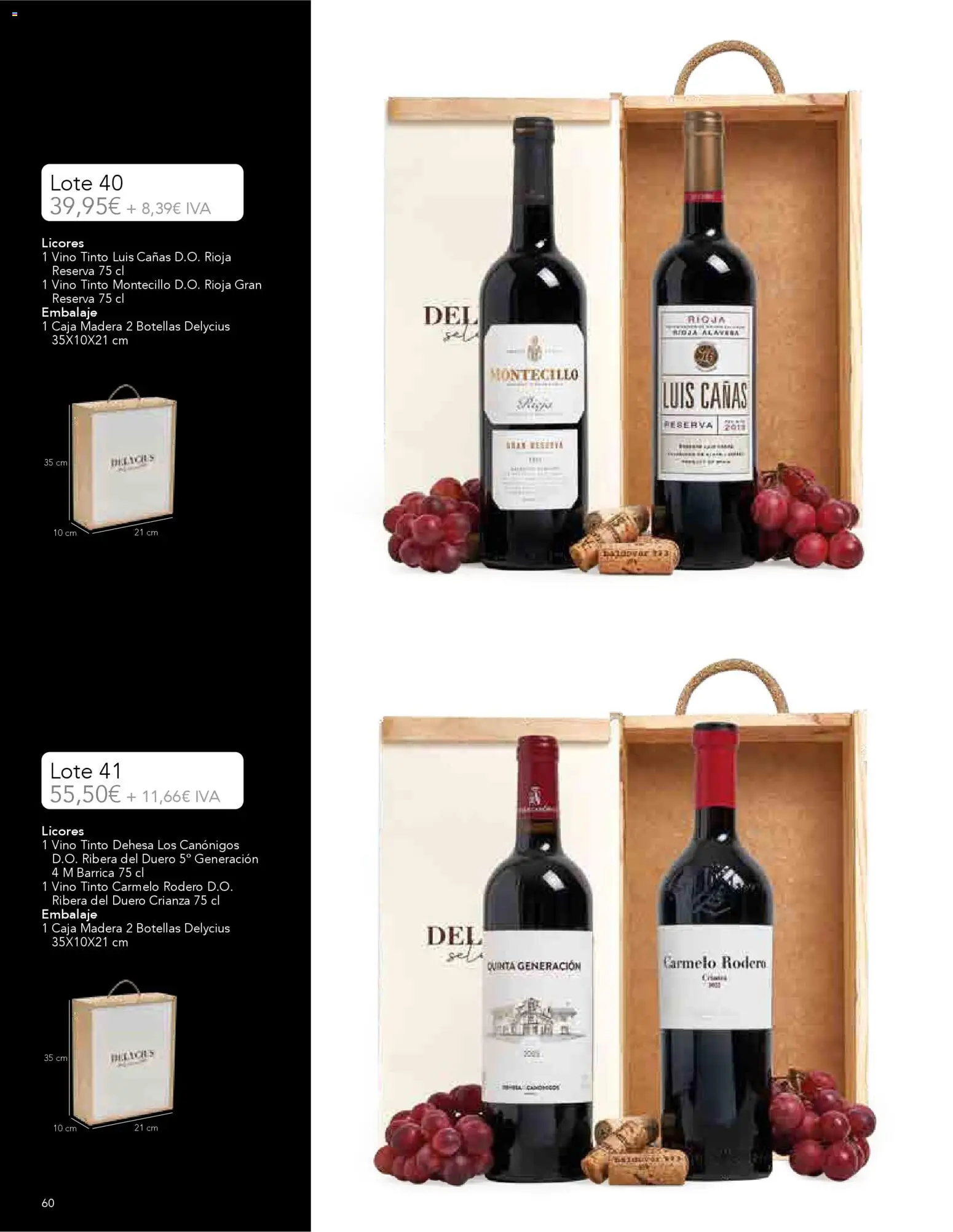 Lupa Supermercados Regalar en Navidad │ válido desde el 03.11.2025 | Página: 62 | Productos: Vino, Caja