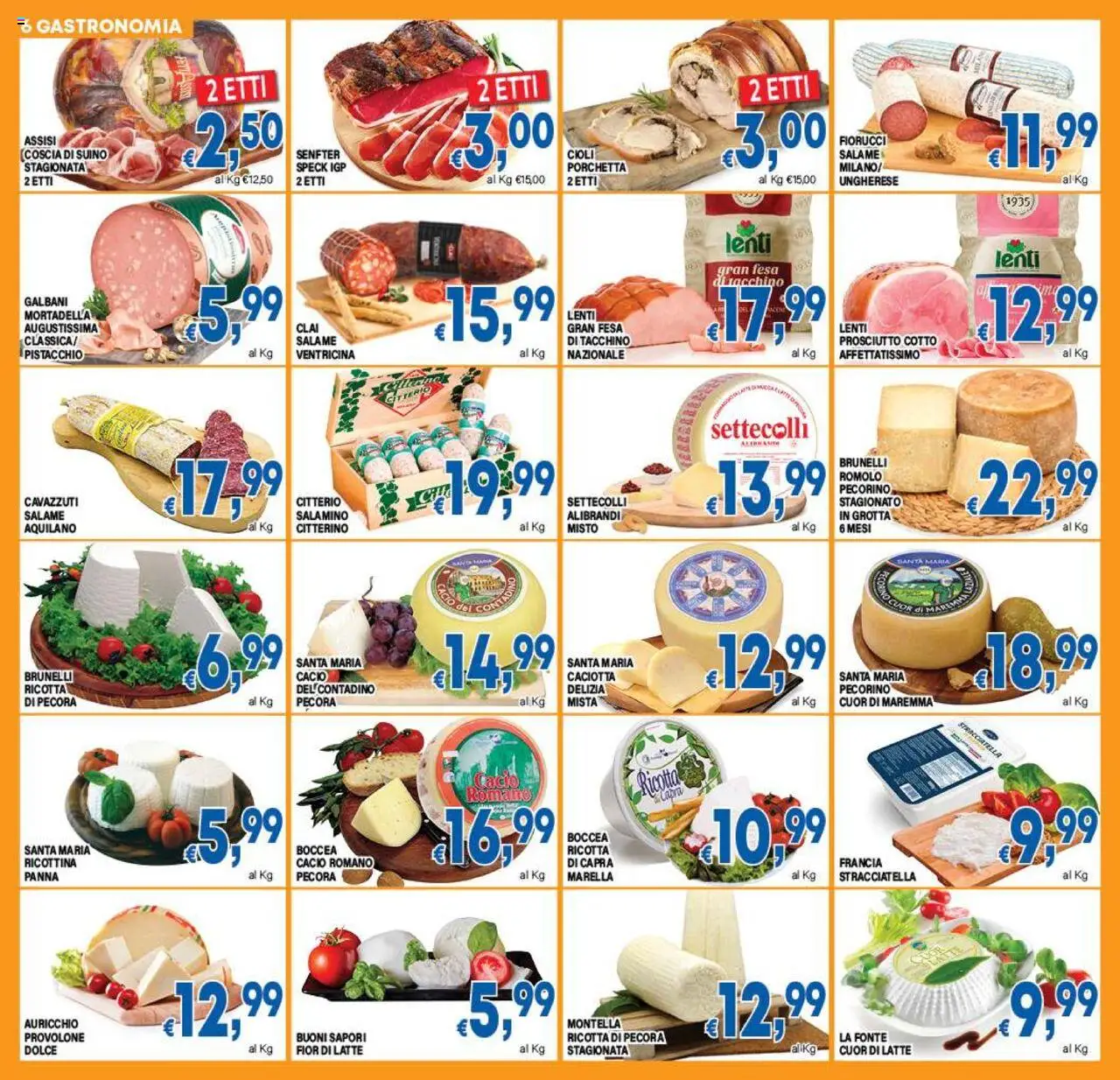 Volantino DEM del 13.06.2025 | Pagina: 6 | Prodotti: Speck, Prosciutto Cotto, Suino, Tacchino