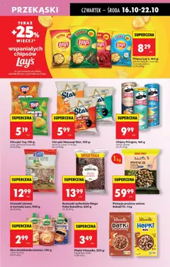 Pogląd oferty "Chrupki Top, 110 g, pizza, grillowany kurczak" - ważna od 16.10.2025 | Strona: 55