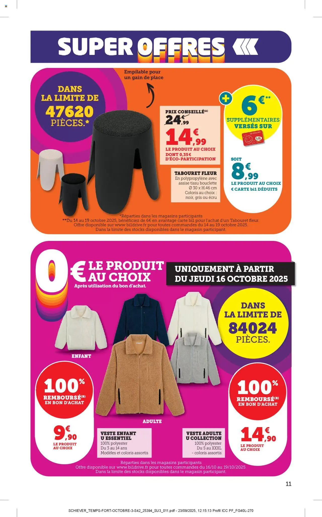 {H1} | Page: 11 | Produits: Veste
