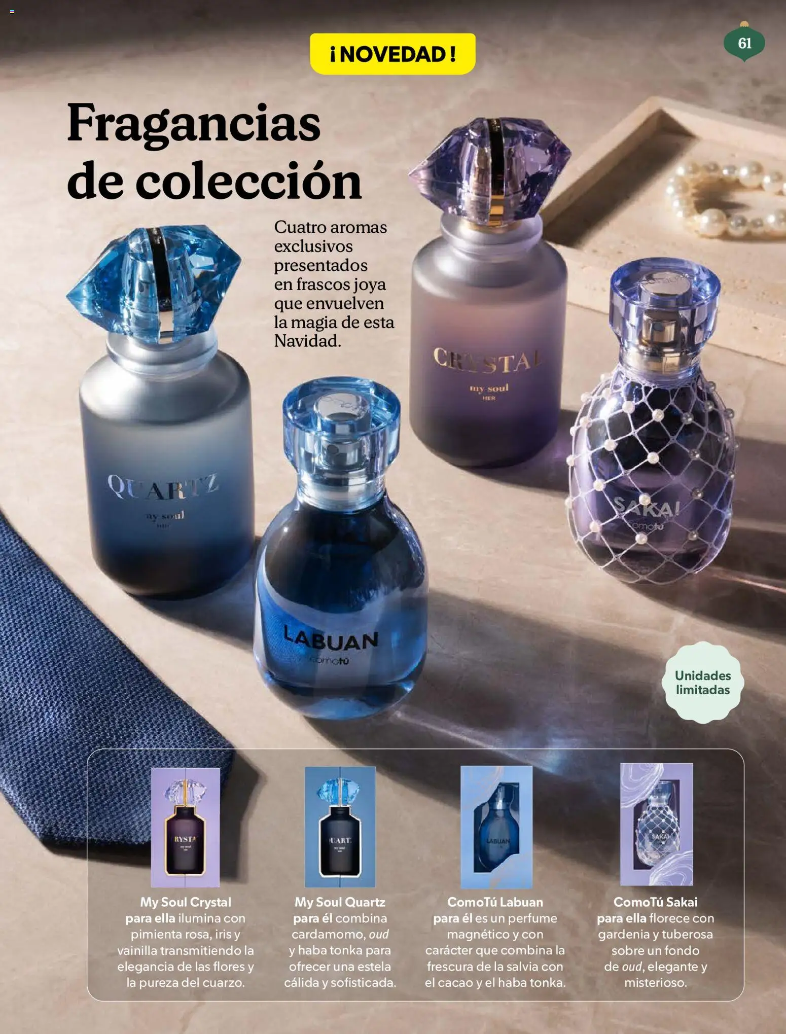 Catálogo Mercadona - Navidad 2025 │ válido desde el 02.12.2025 | Página: 61 | Productos: Perfume, Φρυγανιές σικάλεως