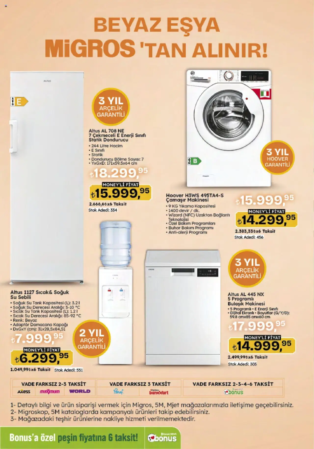 Migros Katalog - Migroskop - 22.05.2025 tarihinden itibaren geçerlidir | Sayfa: 121 | Ürünler: Su sebili, Adaptör, Dondurucu, Çamaşır makinesi