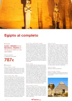 Vista previa Halcón Viajes Egipto válido desde el 01.07.2025 | Página: 42 | Productos: Navegación
