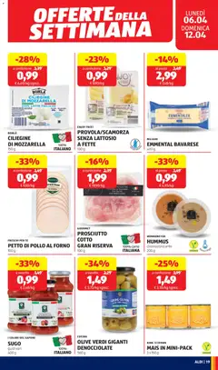 Anteprima del volantino MILSANI EMMENTAL BAVARESE, Emmental Bavarese, 400 g valido a partire dal 06.04.2026 | Pagina: 19