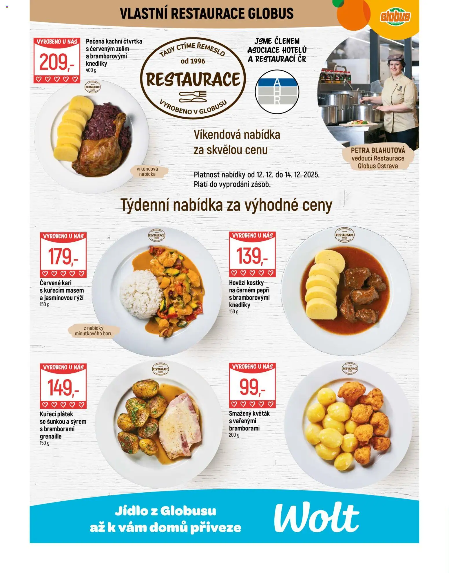 Globus leták - Ostrava od 10.12.2025 | Strana: 5 | Produkty: Hovězí, Květák, Rýži, Kostky