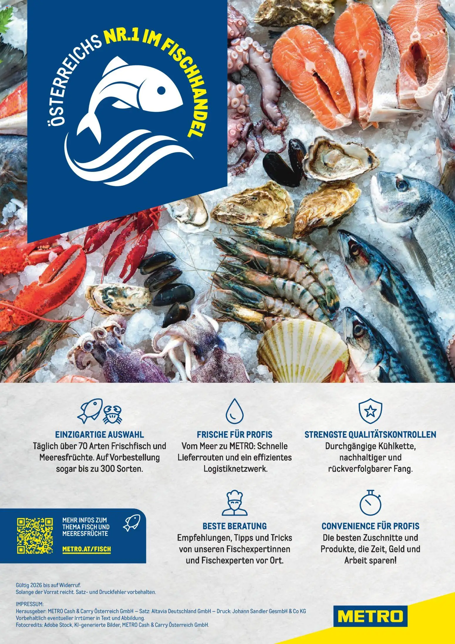 Metro angebote - Smart Chef Fisch gültig ab 01.01.2026 | Seite: 12 | Produkte: Meeresfrüchte, Fisch