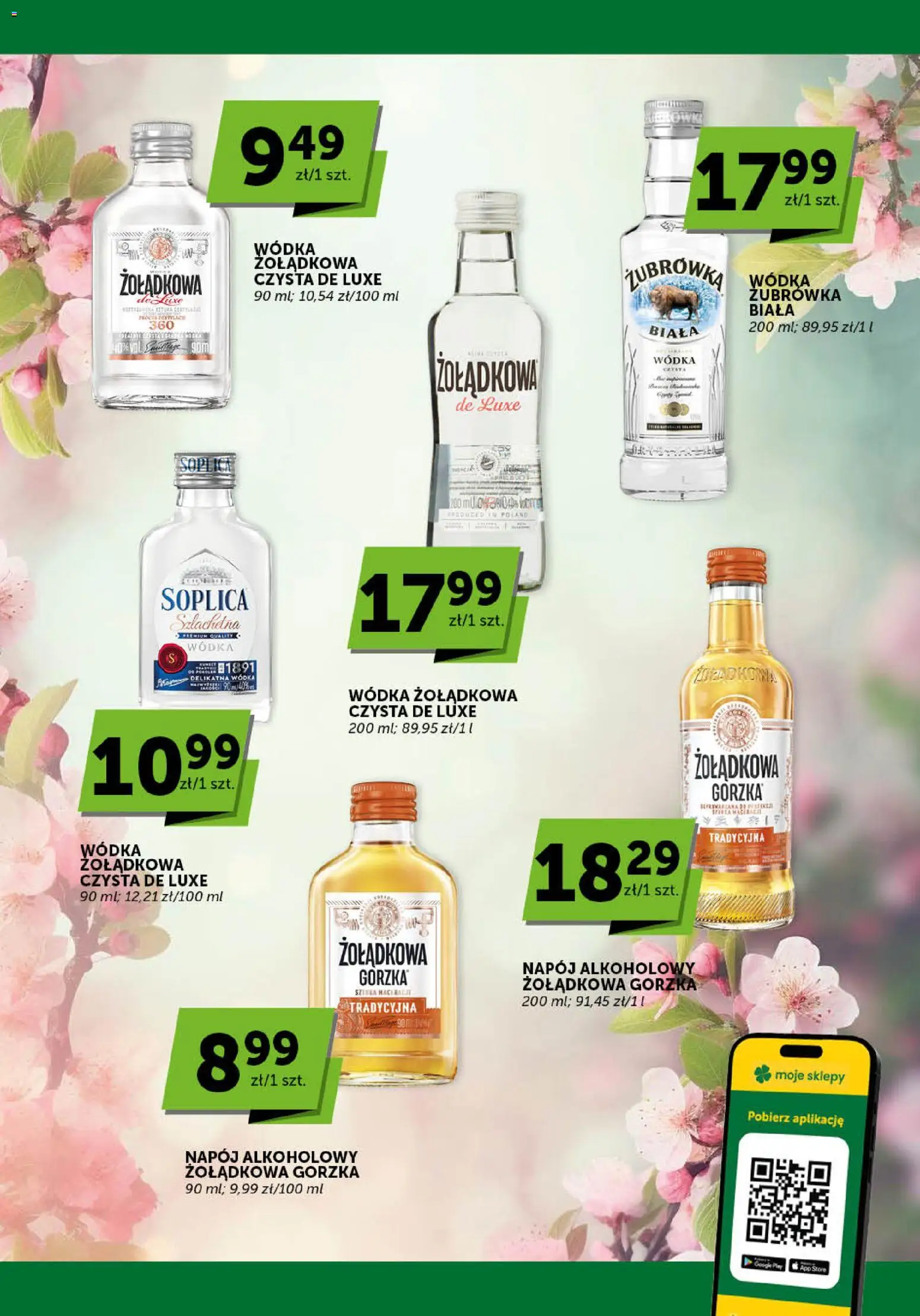 Groszek gazetka - Katalog alkoholowy od 05.03.2026 | Strona: 4 | Produkty: Żubrówka, Wódka