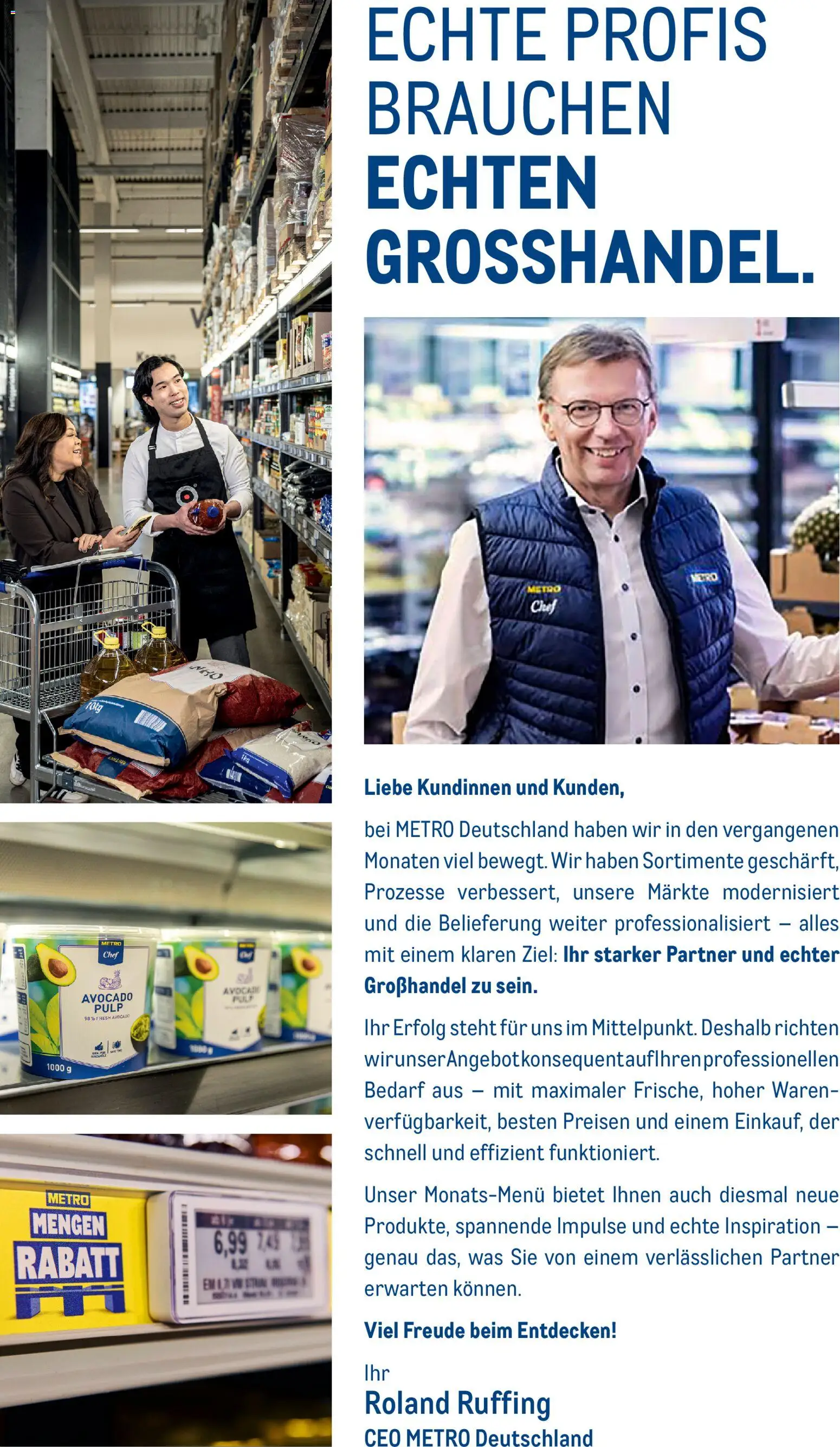 Metro Monats-Menü – gültig ab 01.05.2026 | Seite: 2 | Produkte: Avocado