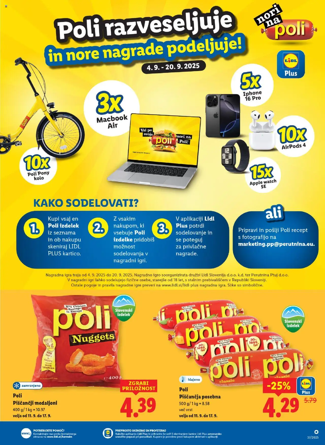 Novi Lidl katalog ponudbe – veljaven od 11.09.2025 | Stran: 13 | Izdelki: Igra