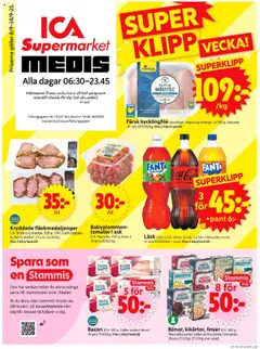 ICA Supermarket - Stockholm - Förhandsvisning av reklamblad från butik ICA Supermarket aktuell från 08.09.2025