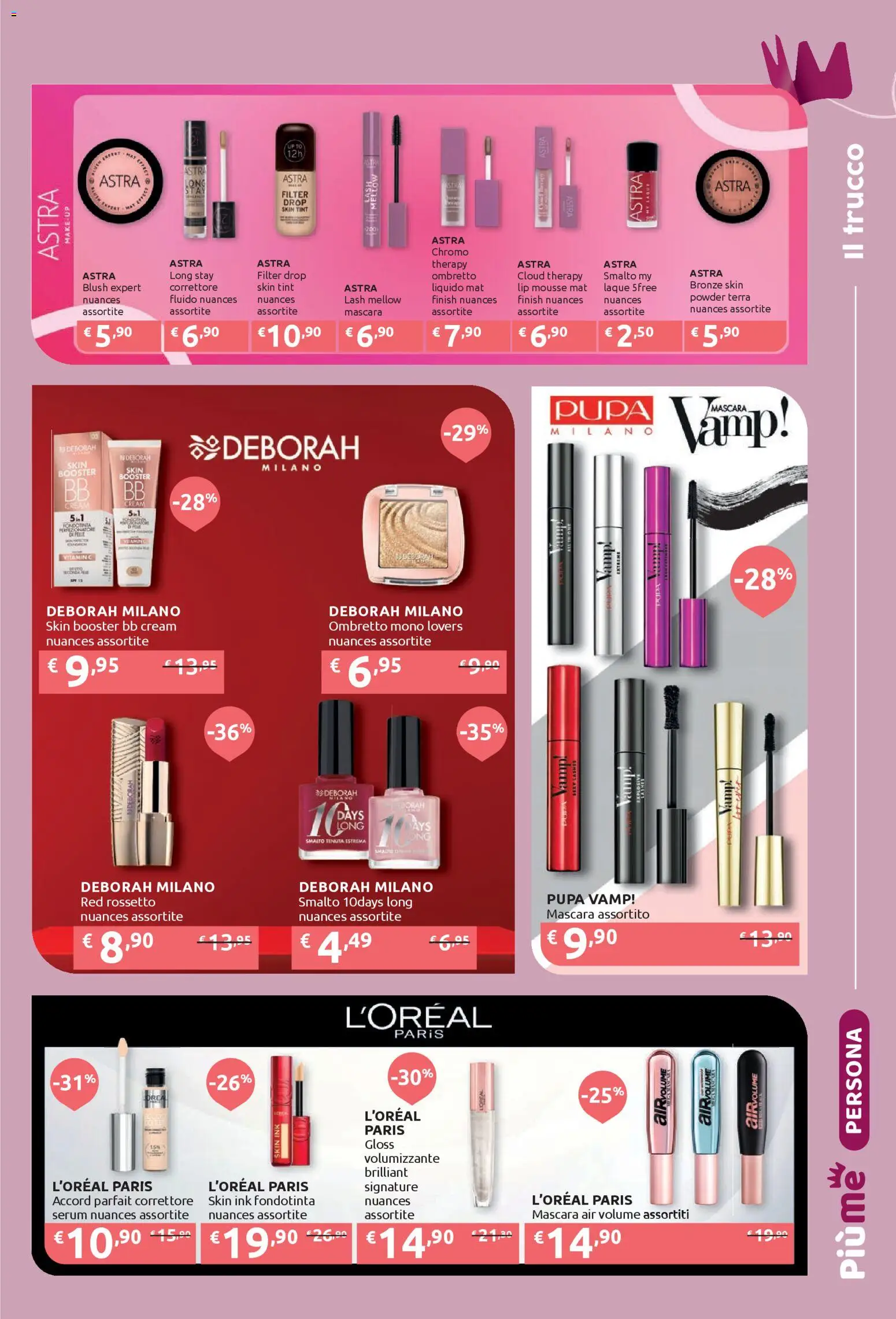 Volantino IperSoap del 05.01.2026 | Pagina: 19 | Prodotti: Mascara, Rossetto, Correttore, Blush