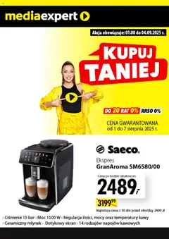 Pogląd oferty "Mediaexpert promocje" - ważna od 01.08.2025