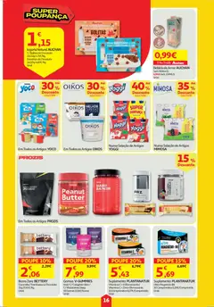 Pré-visualização Auchan folheto válido de 23.10.2025 | Página: 16 | Produtos: Iogurte, Chocolate, Vitamina c, Arroz