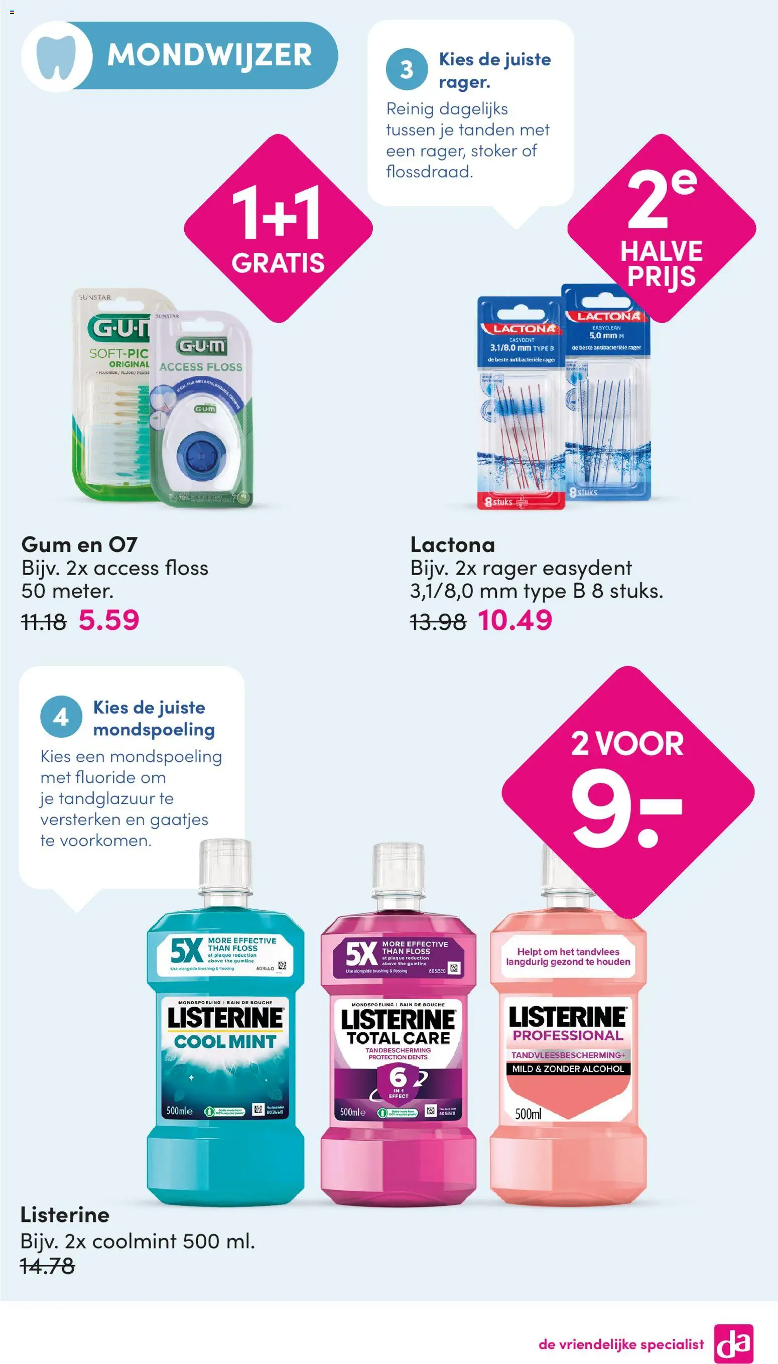 {H1} | Pagina: 16 | Producten: Gum, Alcohol, Mondspoeling, Pin