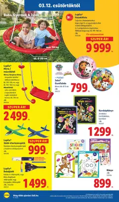 Lidl akciós újság - amely érvényes a következő dátumtól: 12.03.2026 | Oldal: 40