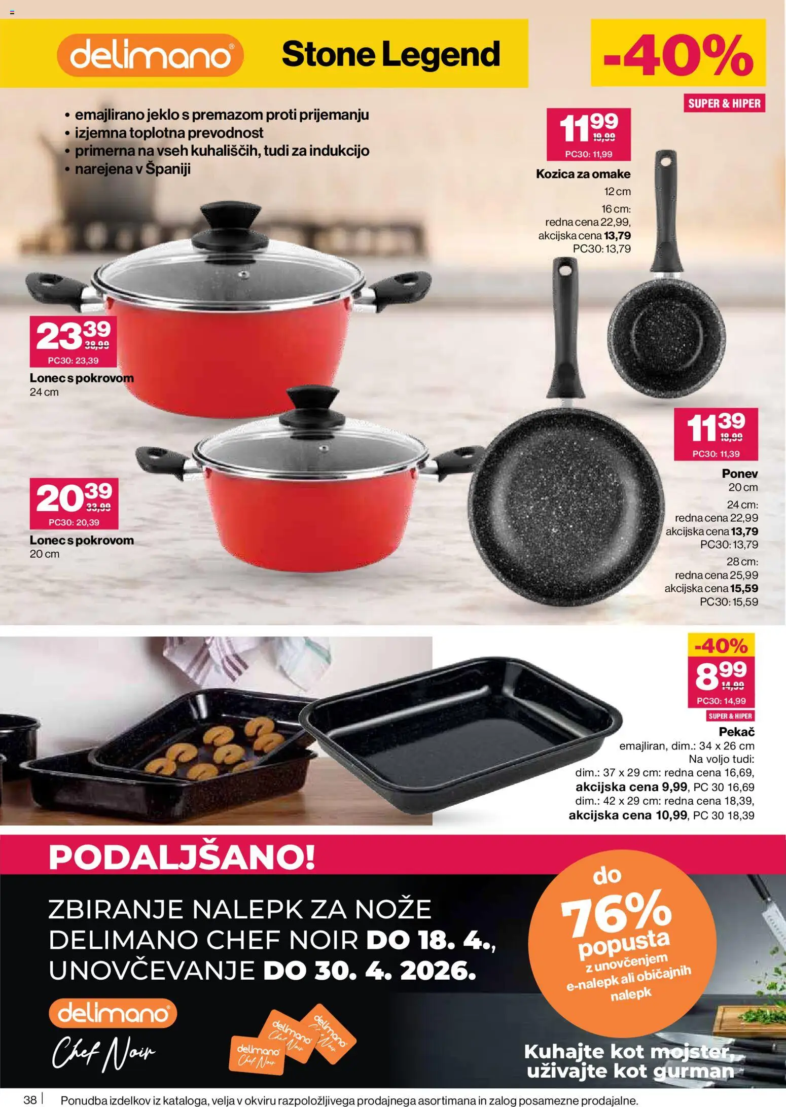 Novi Mercator katalog ponudbe – veljaven od 02.04.2026 | Stran: 38