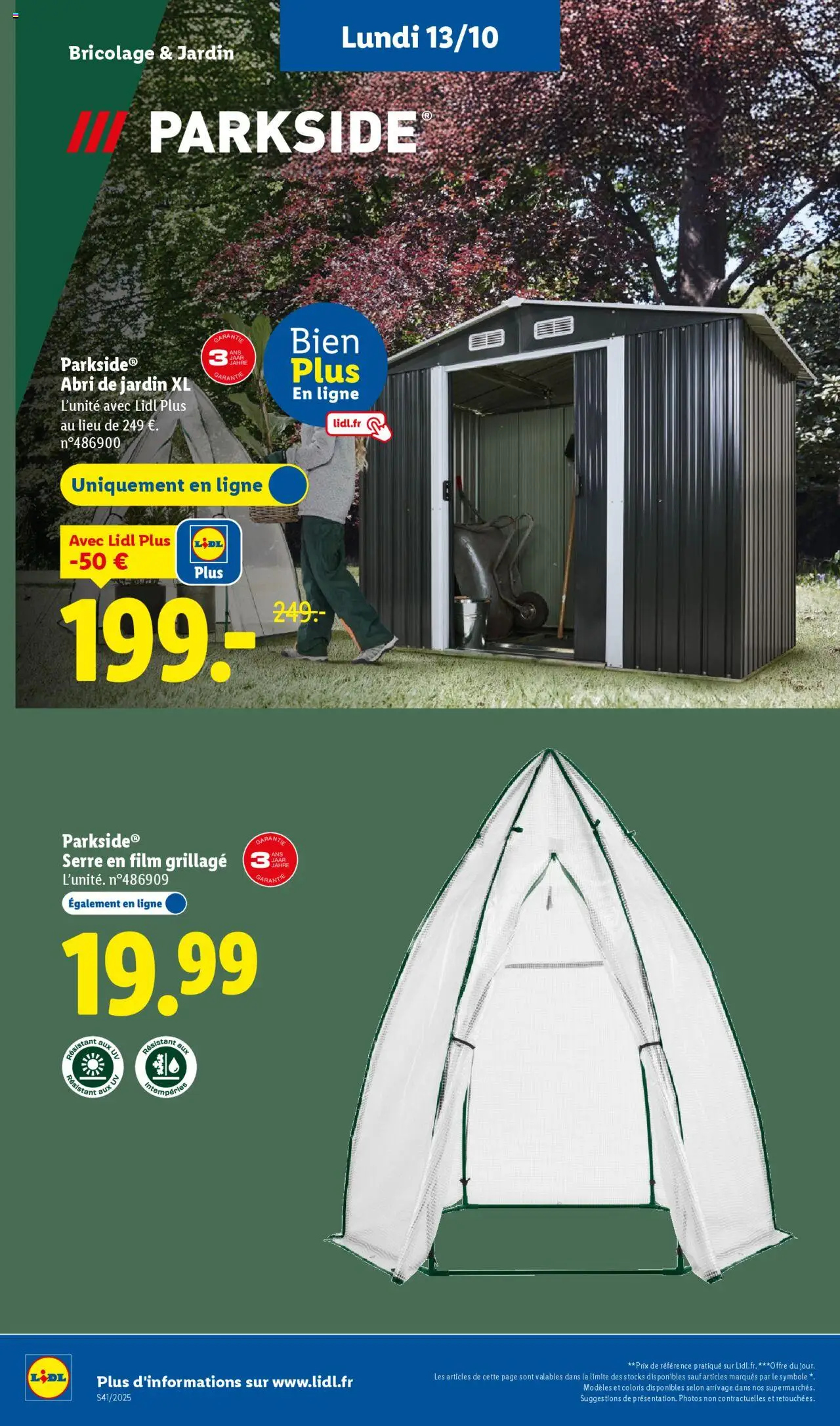 {H1} | Page: 40 | Produits: Abri de jardin
