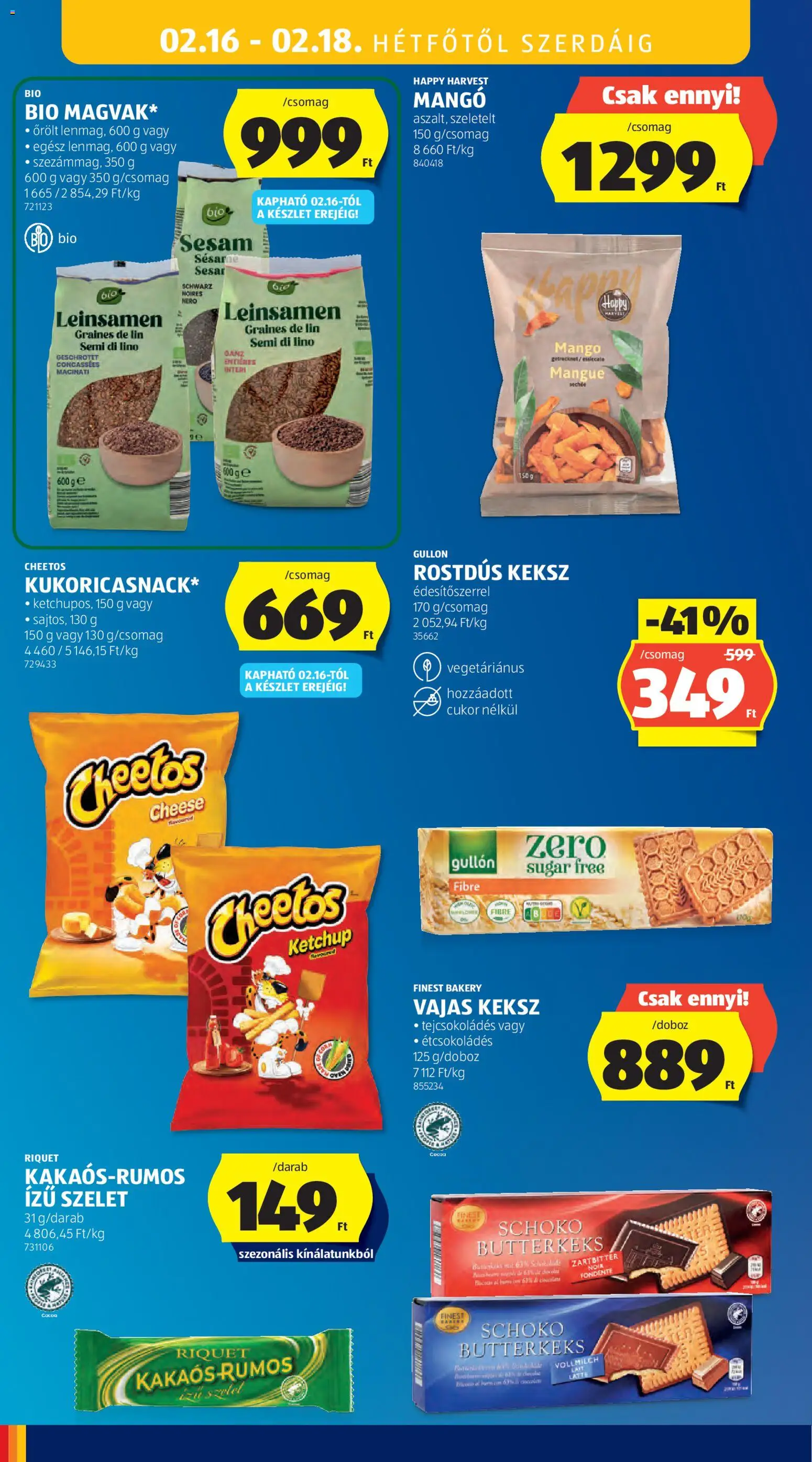 Aldi akciós ujság - amely érvényes a következő dátumtól: 12.02.2026 | Oldal: 32