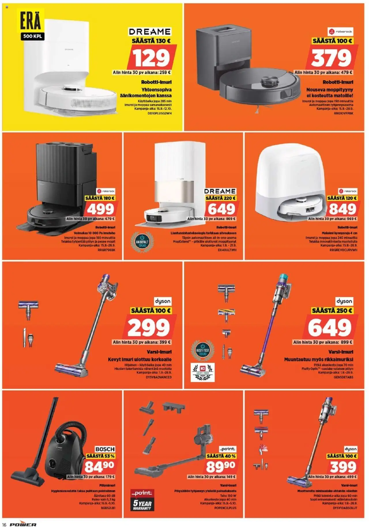 Power tarjoukset – voimassa 15.09.2025 alkaen | Sivu: 16