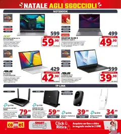 Anteprima del volantino Volantino Comet	 valido a partire dal 22.12.2025 | Pagina: 12 | Prodotti: Router, Notebook, Range extender, Batteria