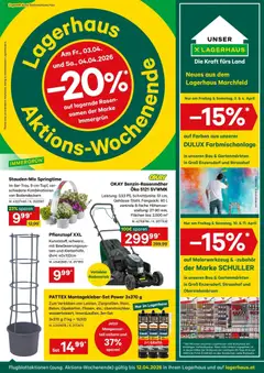 Lagerhaus Wochen Angebote ab 30.03.2026 gültig