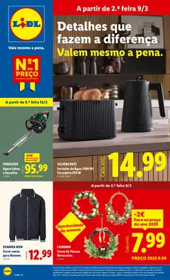 Pré-visualização Lidl Novidades válido de 09.03.2026