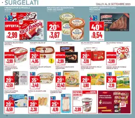 Volantino Pan del 11.09.2025 | Pagina: 20 | Prodotti: Panna, Calamari, Spinaci, Lampone