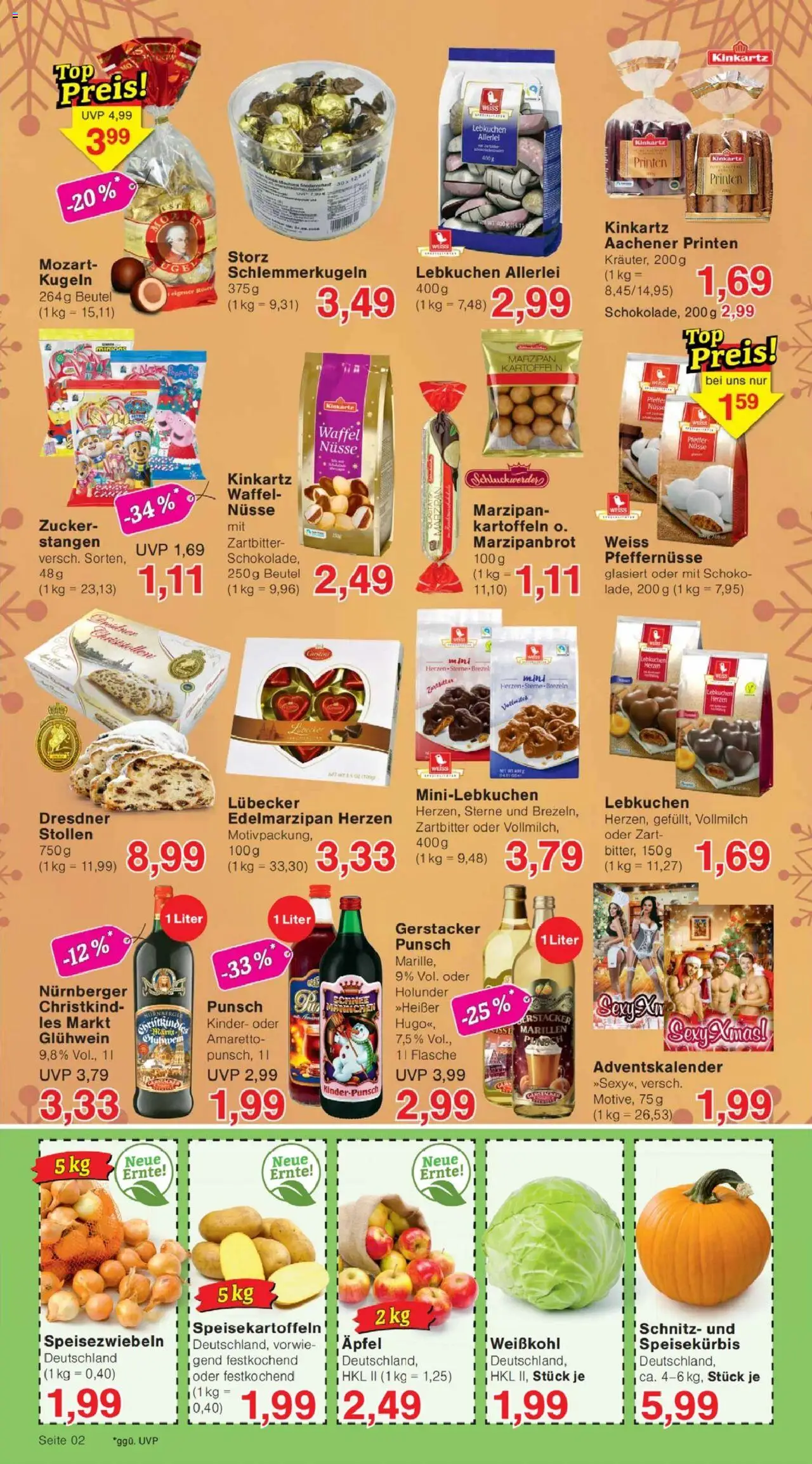 Jawoll Prospekt – gültig ab 20.10.2025 | Seite: 2 | Produkte: Äpfel, Kartoffeln, Pfeffer, Nüsse