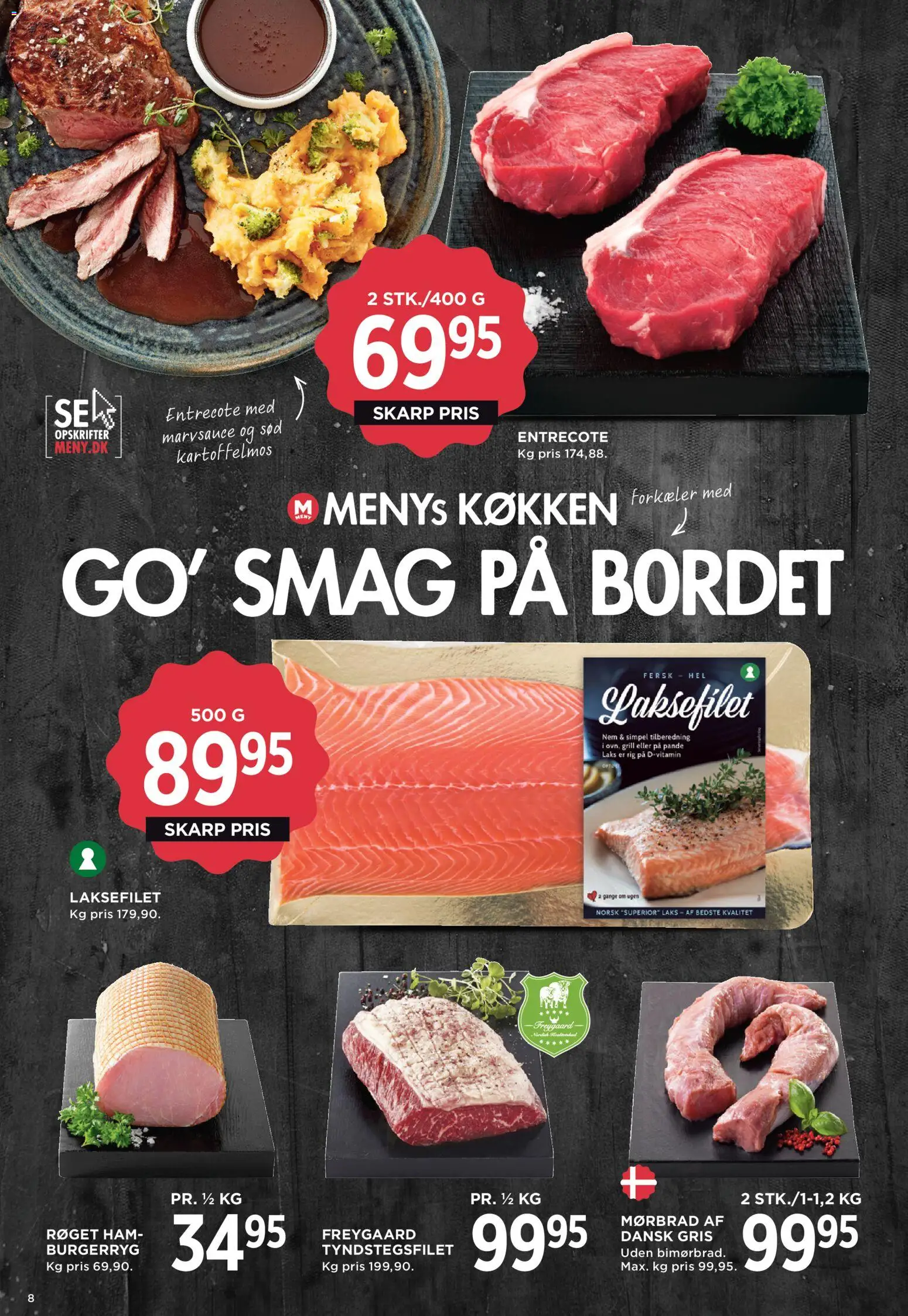 Meny tilbudsavis – gyldig fra 20.02.2026 | Side: 10 | Produkter: Entrecote, Grill