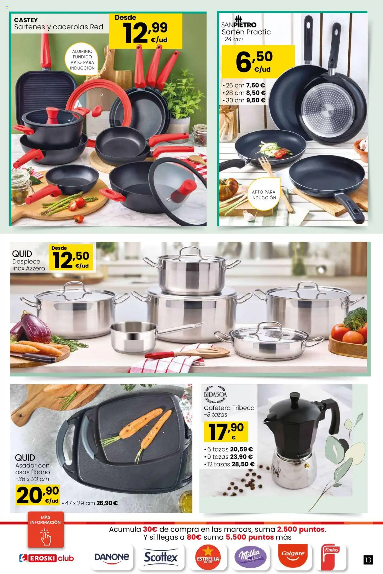 Eroski - Oh! Qué chef │ válido desde el 09.10.2025 | Página: 13 | Productos: Cafetera