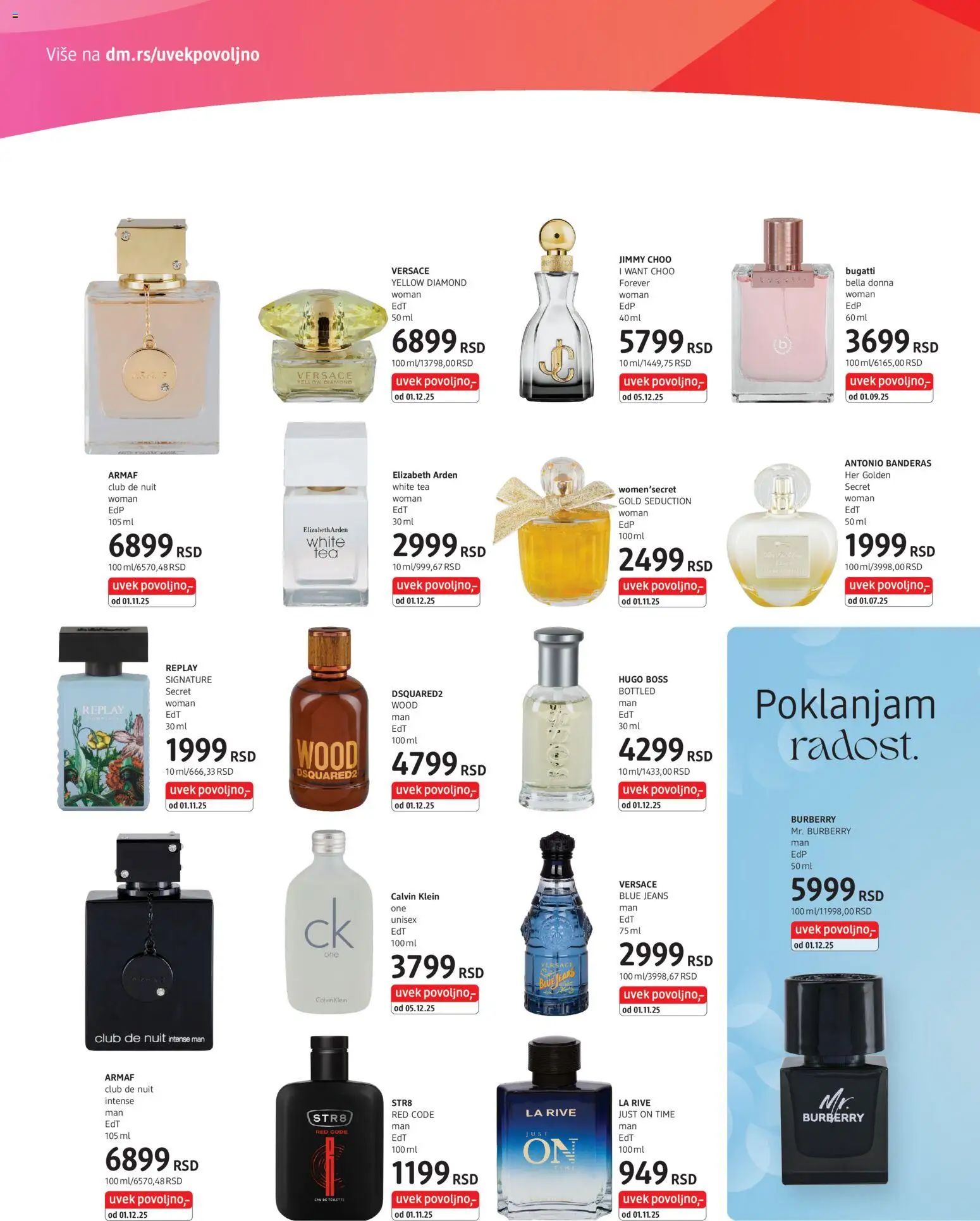 DM Drogerie katalog - važi od 01.12.2025 | Strana: 2 | Proizvode: Hugo