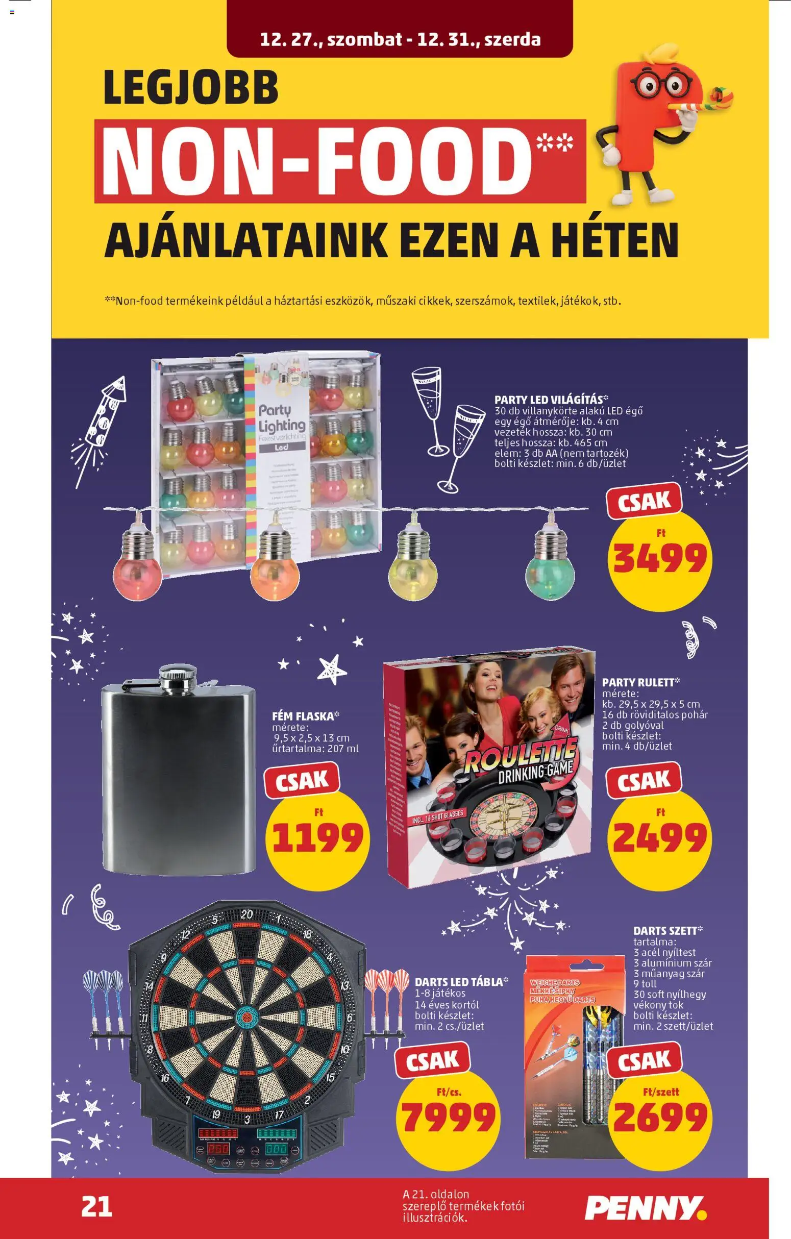 PENNY akciós ujság - amely érvényes a következő dátumtól: 27.12.2025 | Oldal: 25 | Termékek: Tök, Pohár