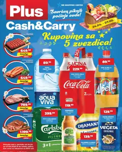 Plus Cash & Carry katalog - pregled Plus Cash & Carry kataloga - važi od 24.04.2026