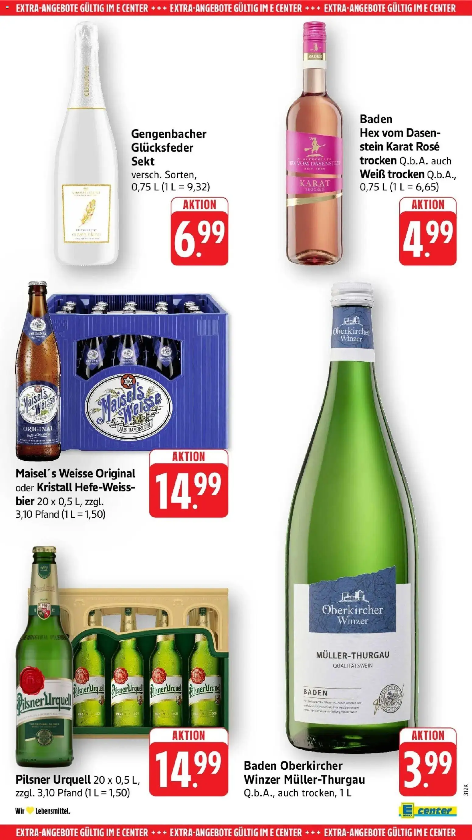 Edeka prospekt Ettenheim	 – gültig ab 02.03.2026 | Seite: 54 | Produkte: Bier, Sekt, Pilsner urquell