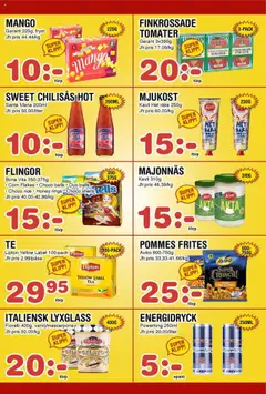 Nya Pulsen reklamblad aktuell från 11.08.2025 | Sida: 11 | Produkter: Energidryck, Mjukost, Pommes frites, Mango