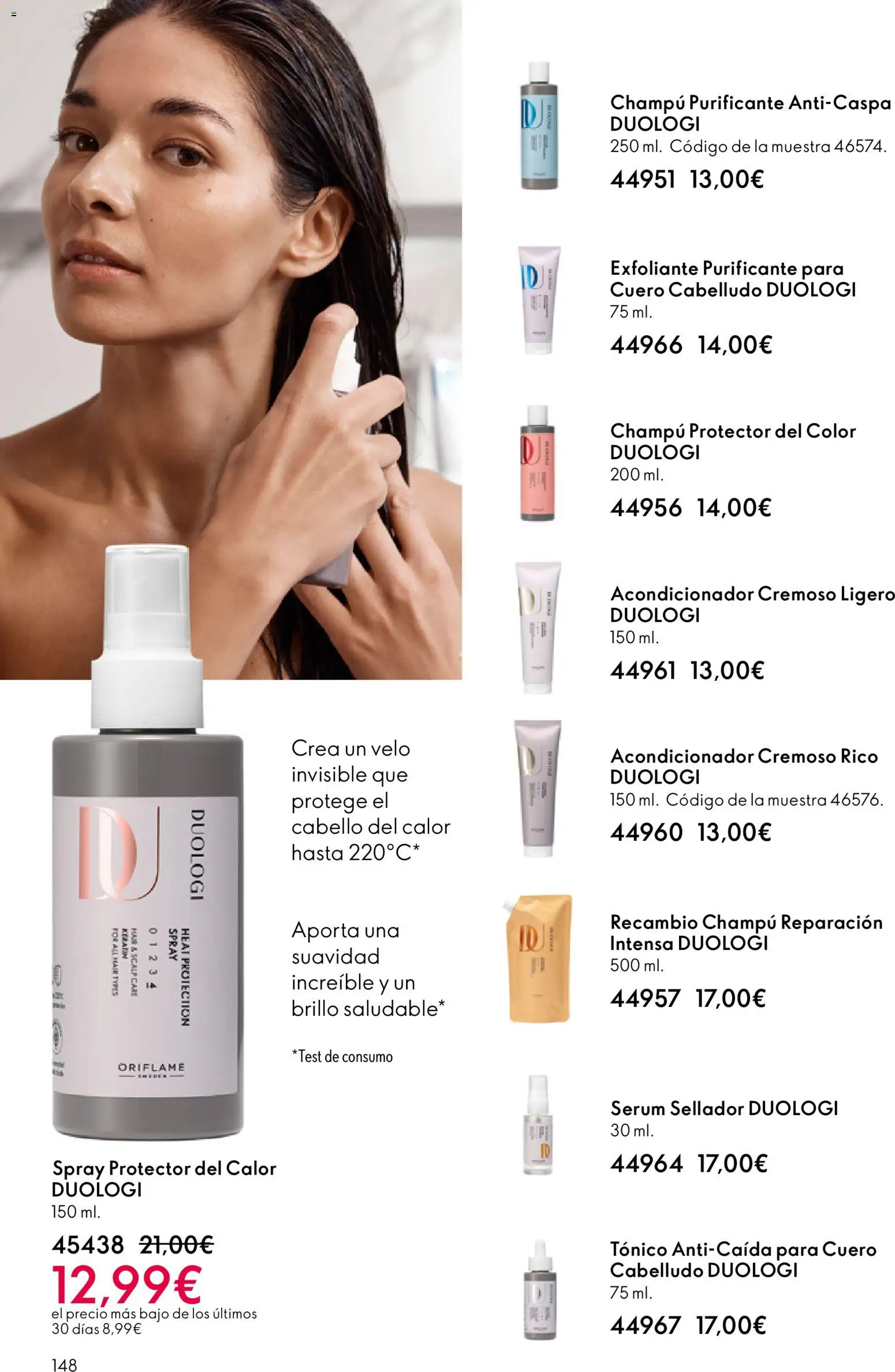 Oriflame - Catálogo Campaña 17 │ válido desde el 10.12.2025 | Página: 148 | Productos: Champú, Acondicionador, Sérum, Γαύρος