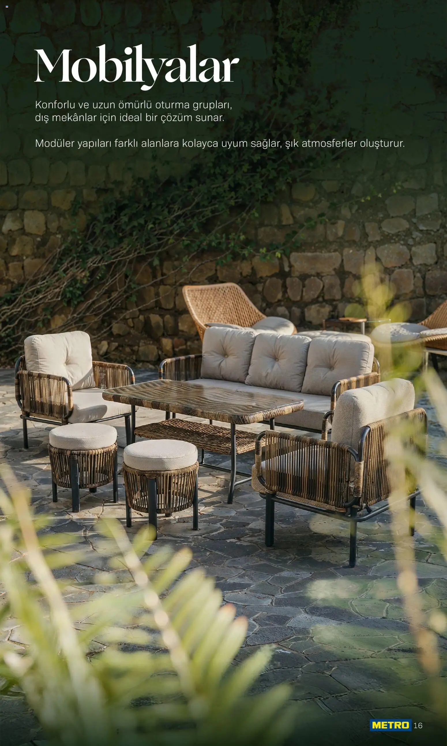 Metro - Açık Hava Çözümleri - 10.04.2026 tarihinden itibaren geçerlidir | Sayfa: 16