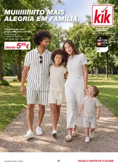 Pré-visualização KIK folheto válido de 27.04.2026