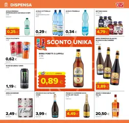 Anteprima del volantino Oasi Superstore - Roma catalogo valido a partire dal 29.01.2026 | Pagina: 13 | Prodotti: Birra, Prosecco, Acqua, Amaro